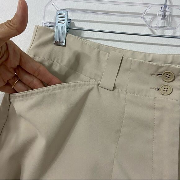 Nike Golf Tan Womens M Skirt Activewear Athleisure Skort Quick Dry Casual - Picture 9 of 15